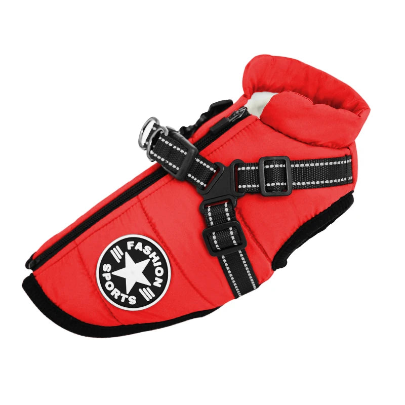 All Pet Winter Jacket Drying Coat Pet Waterproof Reflective Cat Vest Luxury Warm Custom