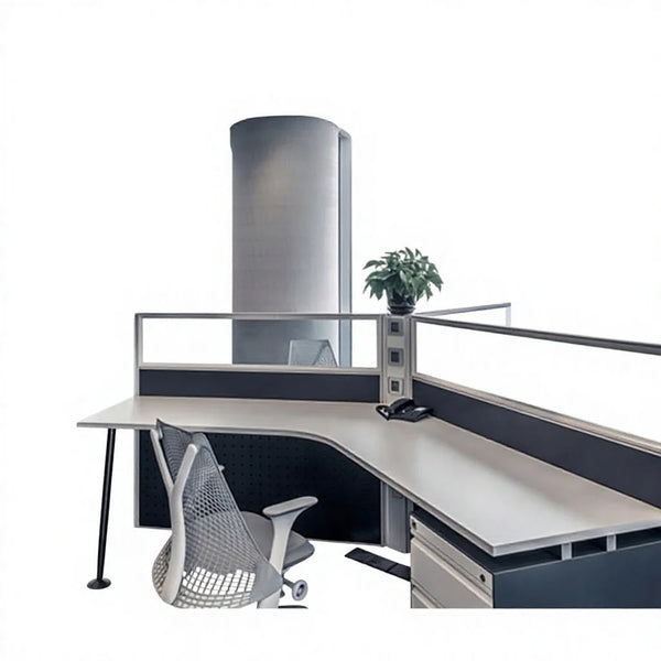 Office Roller Blind Fully Blackout Heat-Insulating Sun-Blocking Waterproof Polyester