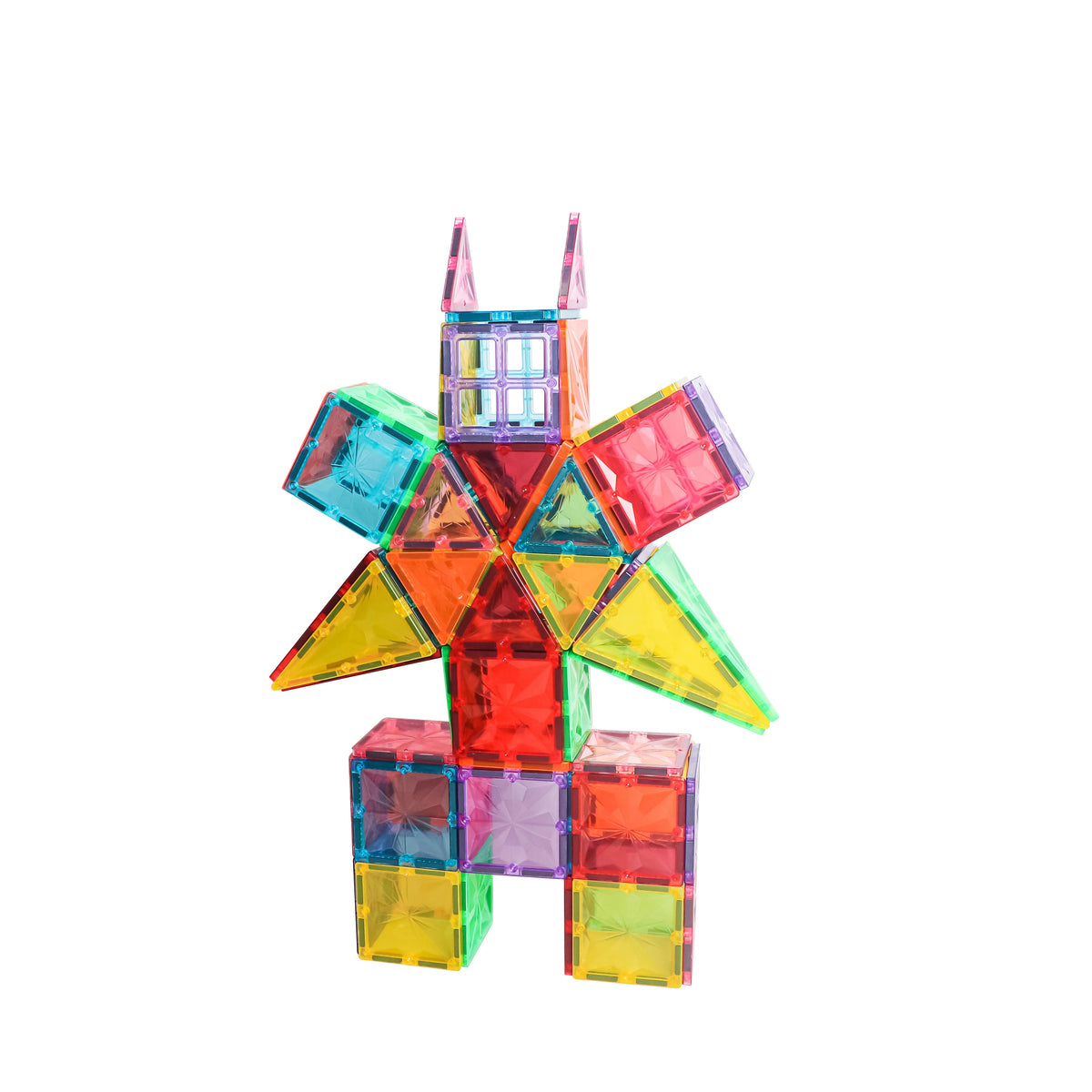 Competitive Price 100 Pcs Magnetic Sculpture in Blocks Learning Toy Magnetic Tiles