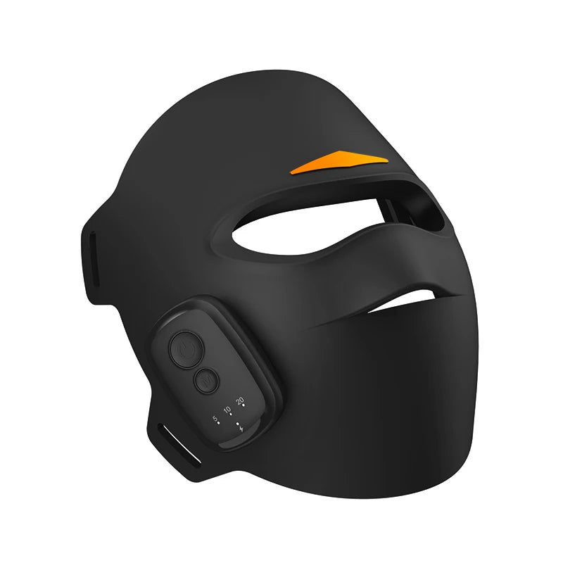 3D Ergonomic LED Face Mask with 336 LED Beads for Home Beauty Routines