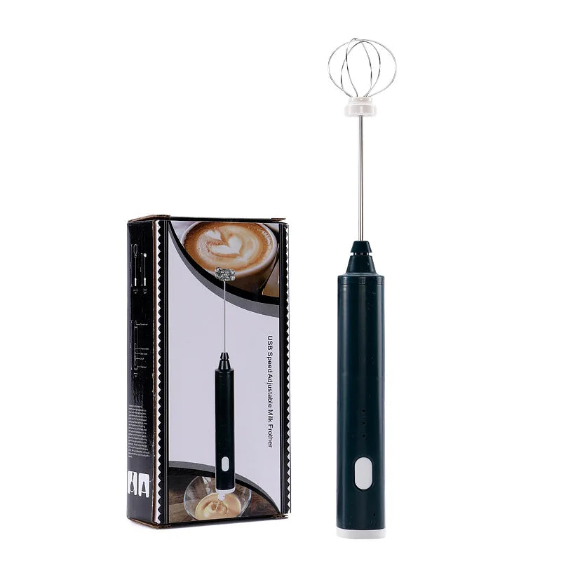 Usb Handheld Automatic Manual Electric Milk Frother Hand Electric Milk Frother& Milk Foam