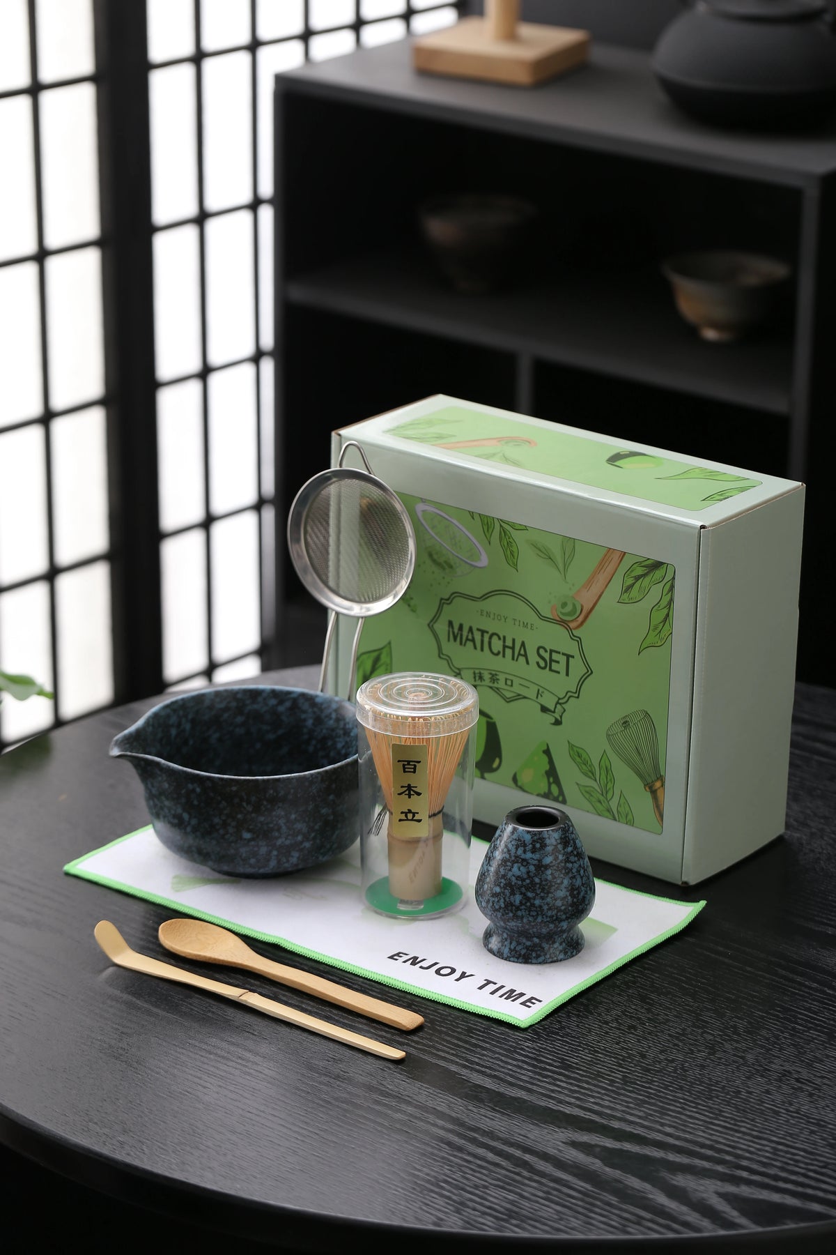4 to 7 PCS Matcha Bowl Ceremony Accessory Japanese Tea Matcha Organic Bamboo Whisk Chasen
