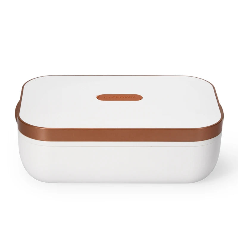 Self Heating Electric Lunch Box Food Warmer Rechargeable Battery Usb Cordless for Adults