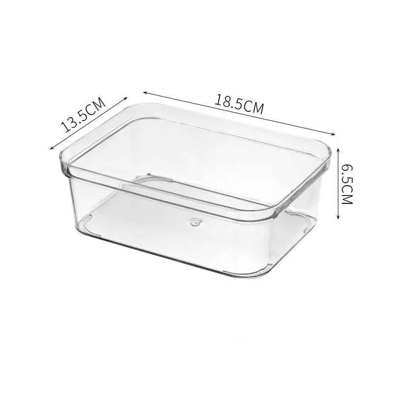 Plastic Makeup Tool Storage Box Acrylic Stackable Organizer for Storage Lipstick Lipgloss