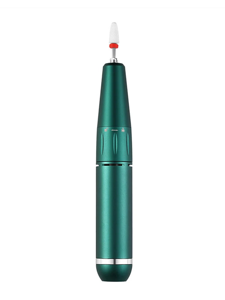 Nail Drill Machine 30000RPM Electric Nail Polishing Kit Multifunctional Portable Pen