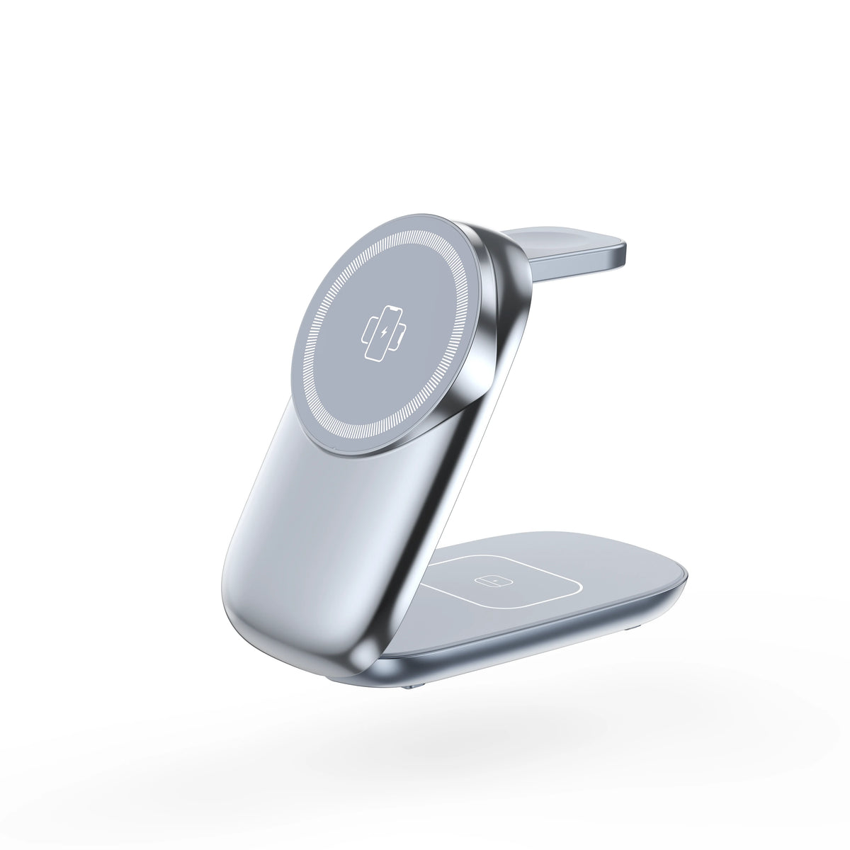 Mini Folding 3 in 1 Fast Wireless Charger Ultra Thin 3 in 1 Wireless Charging Station