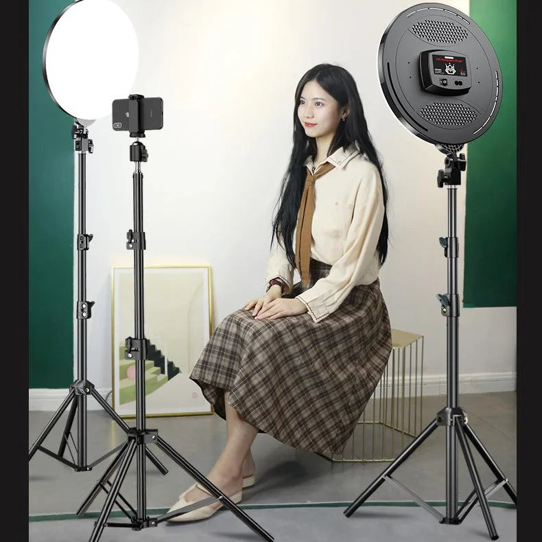 Professional LED Ring Light with Tripod Stand Photography Fill Light Video Recording Live