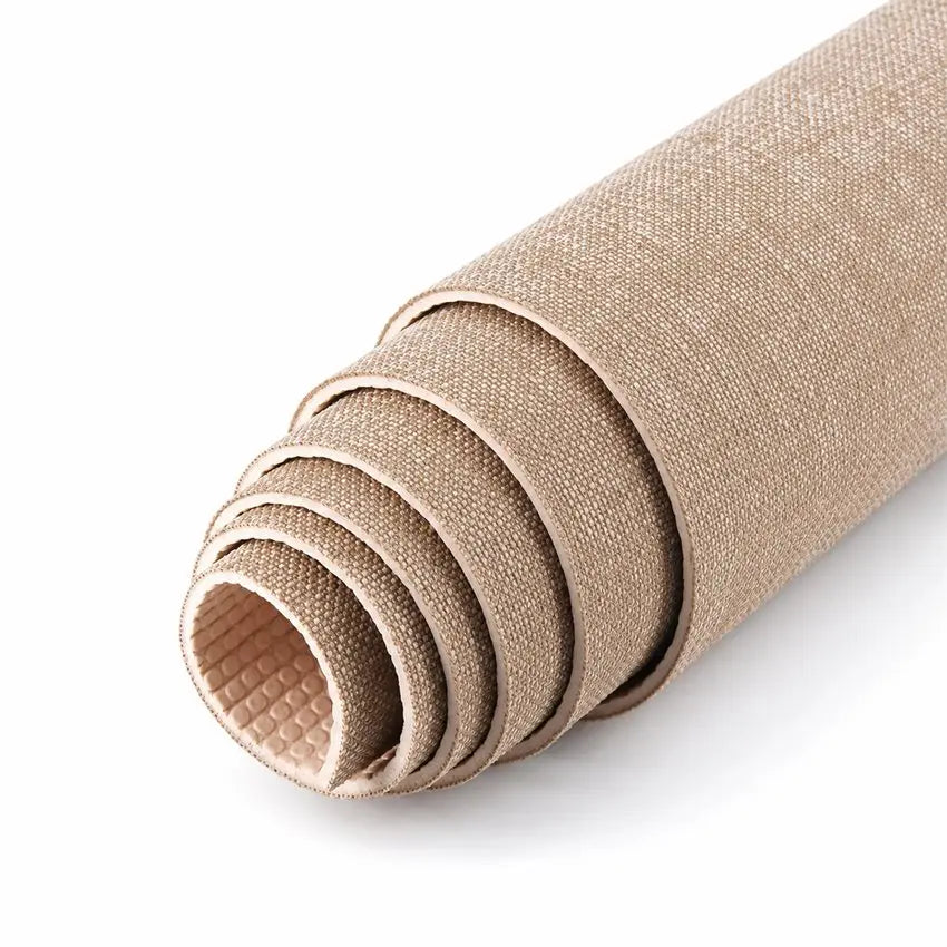 Customize Natural Rubber Eco Jute Cotton PVC 5mm Yoga Mat Tear-Resistant Eco-Friendly