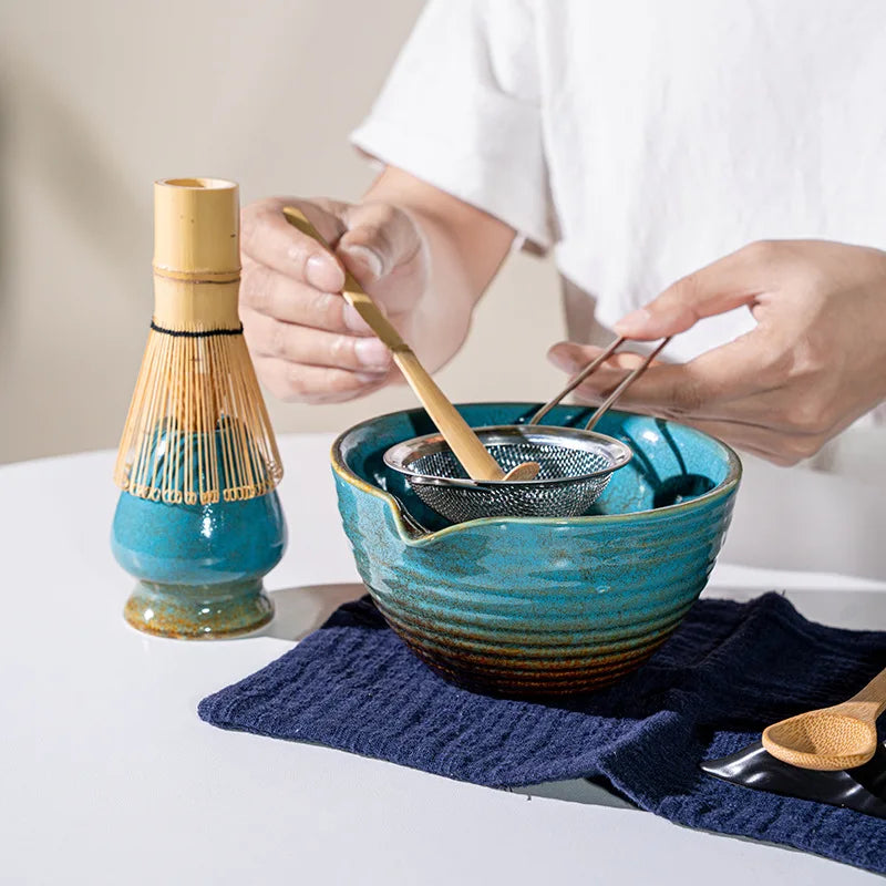 Matcha Set Whisk -100 Pieces of Vertical Tea Whisk - Vertical Combination Tea Preparation