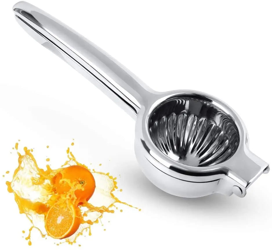 Stainless Steel Lemon Squeezer Kitchen Manual Citrus Juicer Press Hand Operated