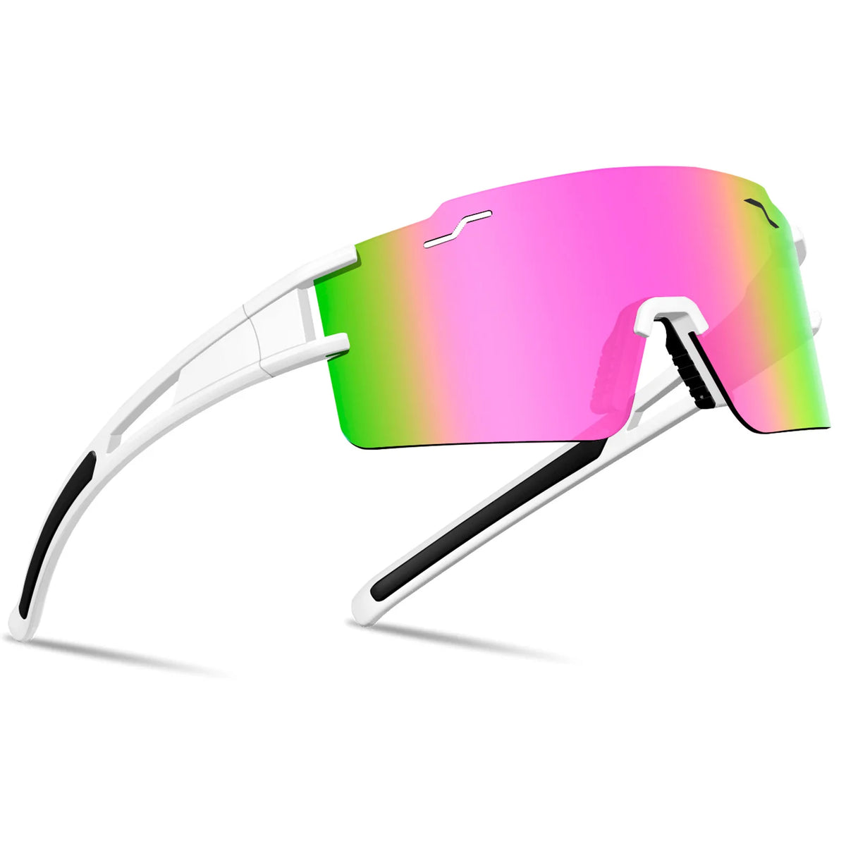 Frameless Polarized Cycling Sunglasses for Men and Women Windproof Sport Eyewear