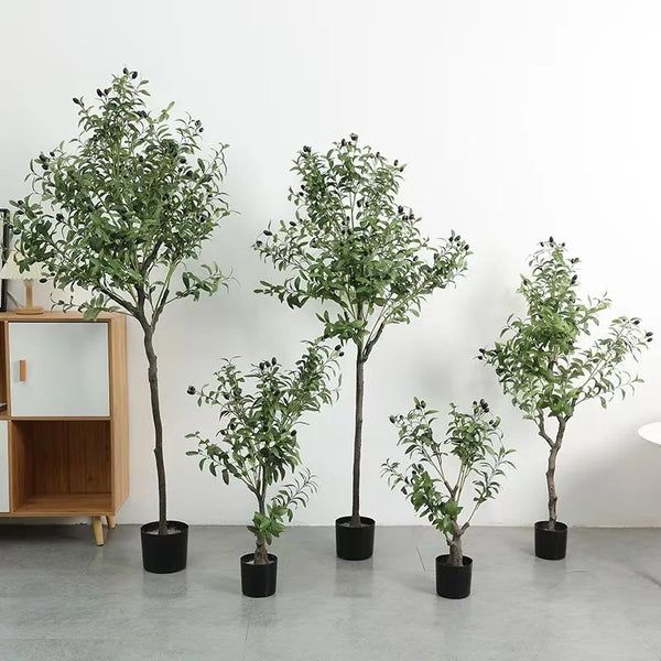 Artificial Plants Olive Artificial Trees Artificial Plants Indoor Outdoor Decor Potted