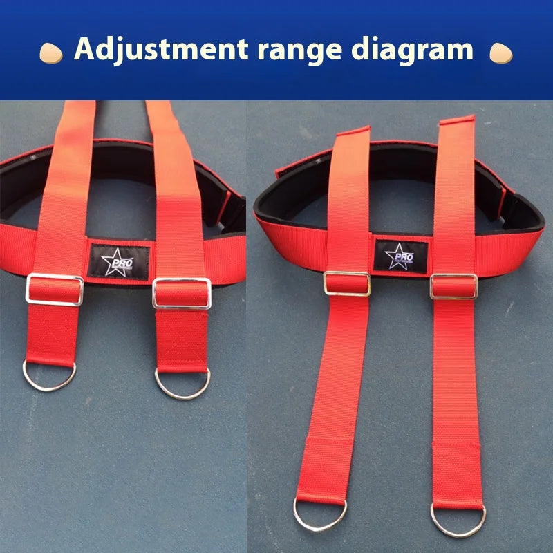 Adjustable Balance Elastic Resistance Belt Tennis Trainer Jump Rope