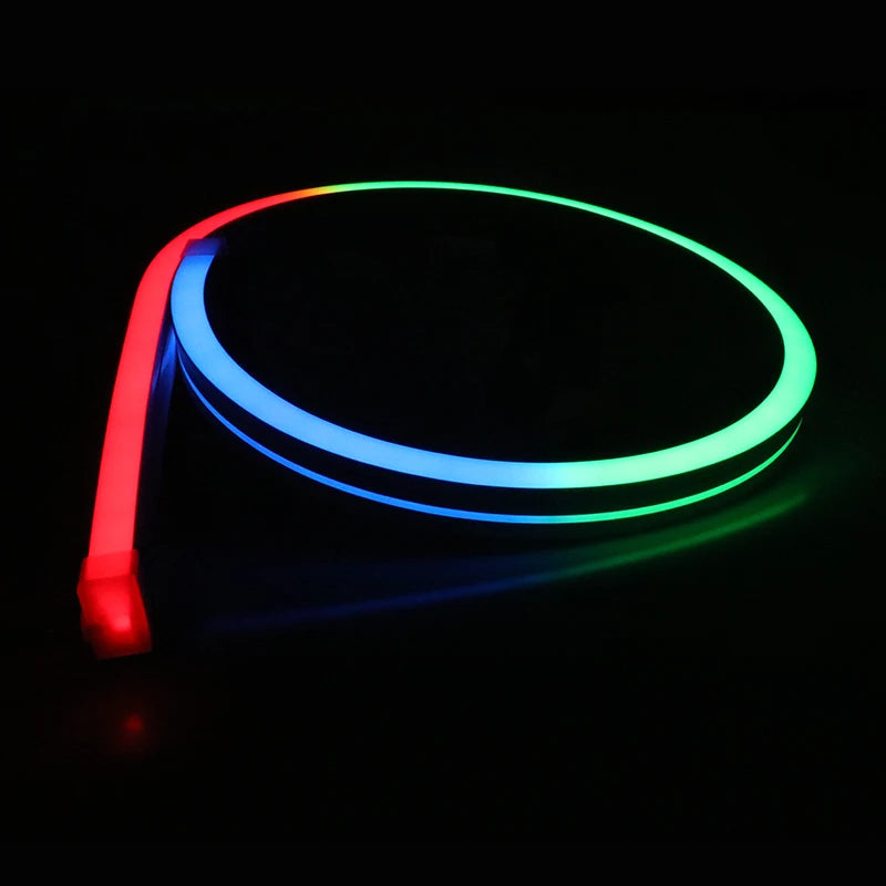 12x20mm Outdoor IP67 Silicone LED Neon Flex DC24V DMX512 RGB/RGBW/SMD5050 10-Year