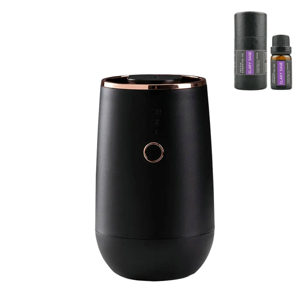 Type-C Recharge Built In Li-Battery Automatic Essential Oil Scent Air Diffuser Usb Air