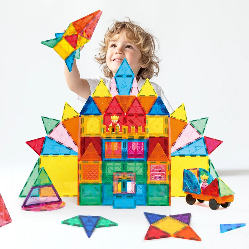 Strong Magnet Magnetic Building Blocks Magnet Tiles Education Toys Magnetic Tiles