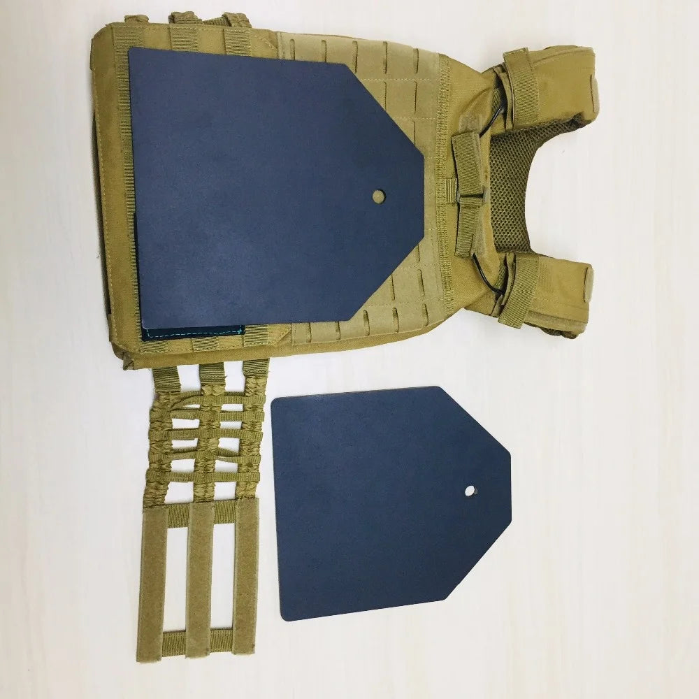 Tactical Filled Steel Weighted Vest 2.6kg Explosive Training Gym Fitness Power Training