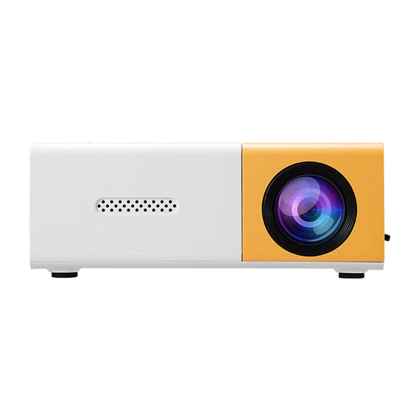 Yinzam Cheapest Projector, YG300 Mini HD 1080p Portable Home Projector with WiFi Remote