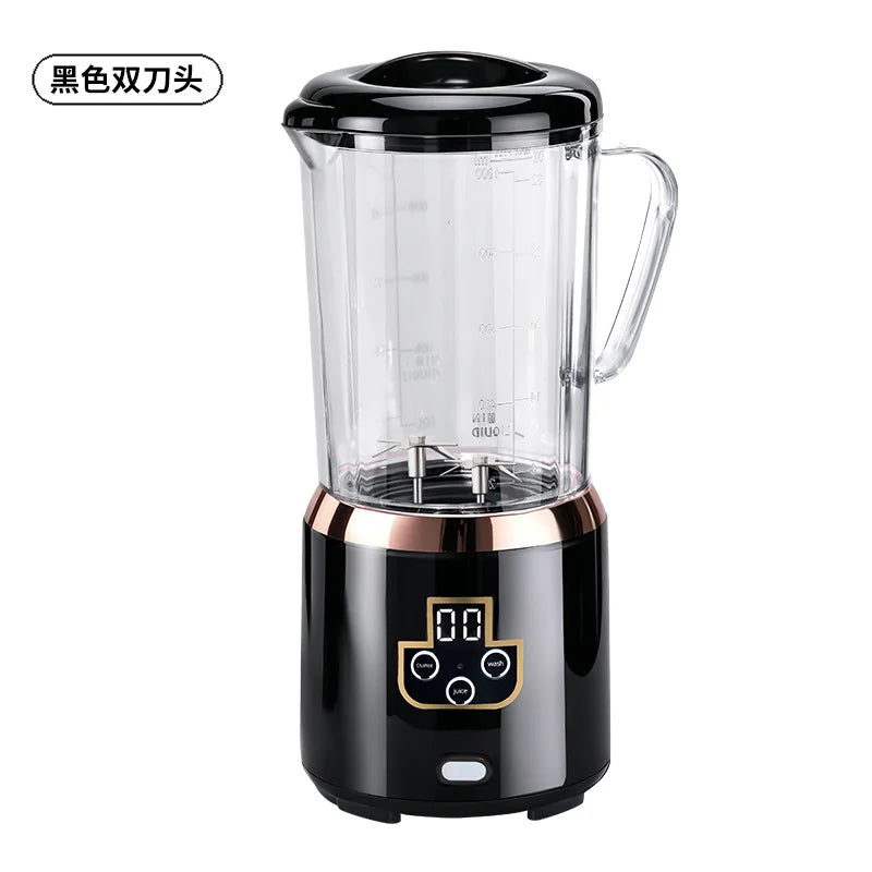 Household Rechargeable 1L Juice Blender Multi-Functional Fruit Smoothie Cup Portable