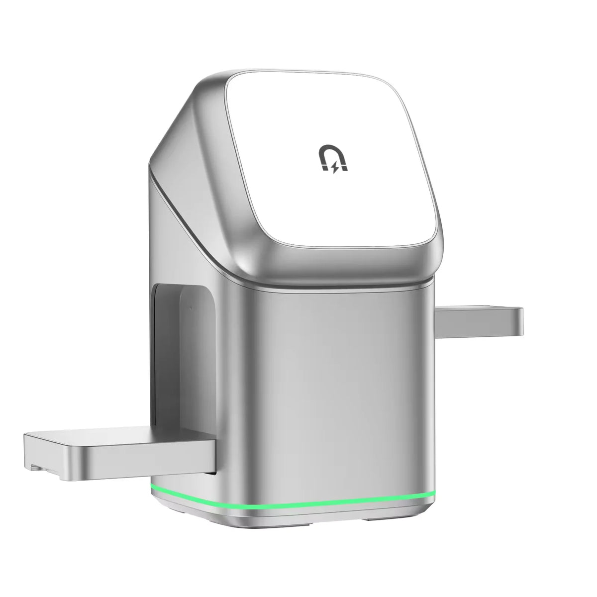Qi2 Foldable Magnetic 3-in-1 15W Fast Wireless Charging Station for Mobile Phones,
