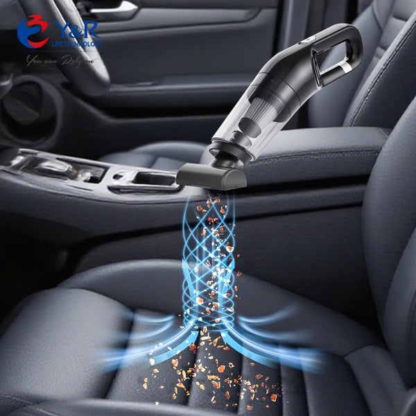 Portable Rechargeable Handheld Car Vacuum Large Suction Power Wireless Car Vacuum Cleaner