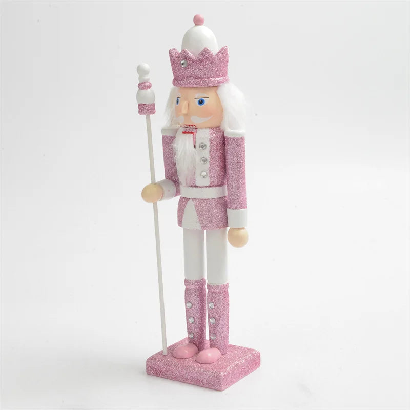 Nutcracker Wooden Puppet Desktop Decoration Ornaments Children'S Christmas Gifts Brand