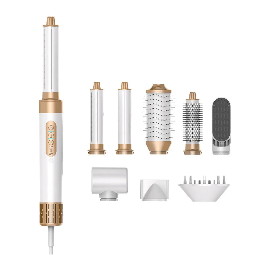 8 in 1 Styler One Step High Speed Hair Dryer Professional Hair Straightener Curler