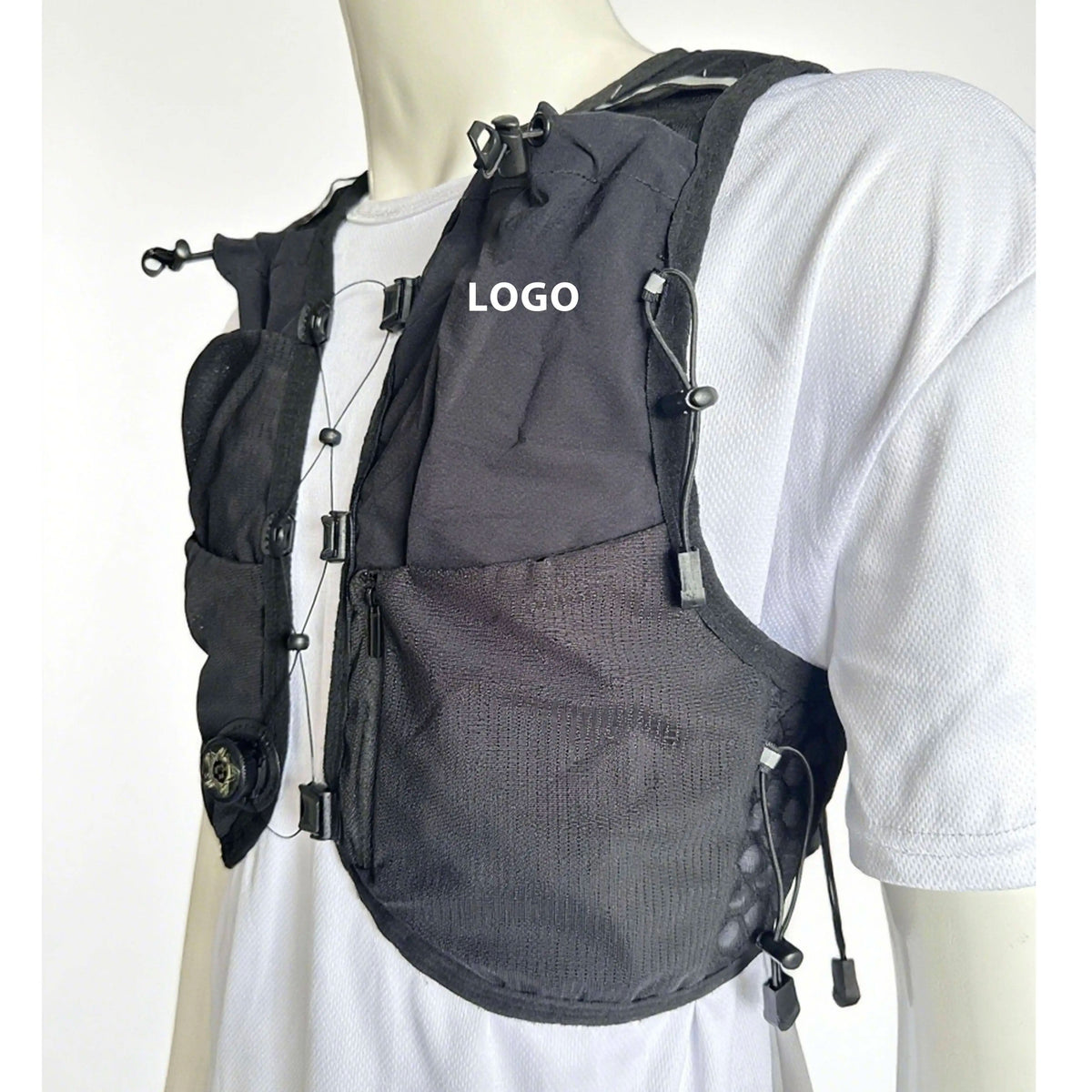 Custom Design Nylon Hydration Vest for Hiking Marathon Trail Lightweight Breathable