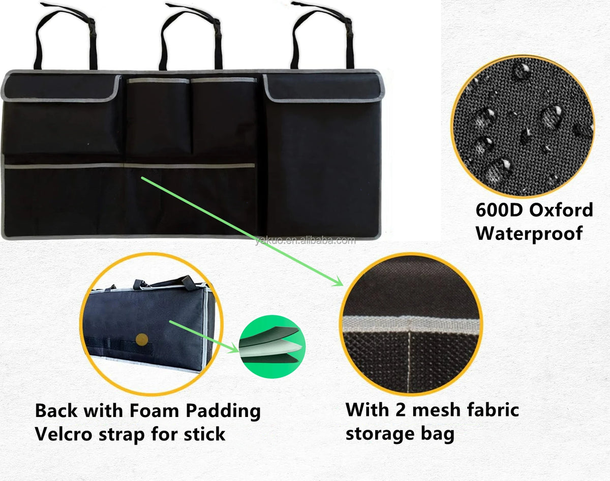 Storage Bags Car Trunk Backseat Organizer,Car Trunk Organizer, Large Capacity Backseat