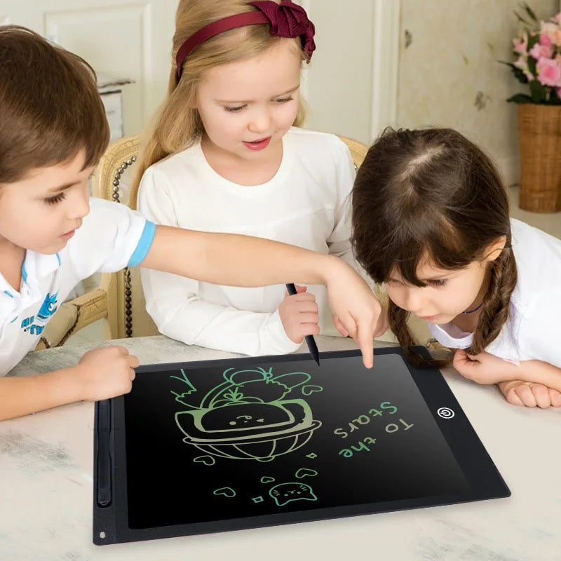 8.5 Inch 10 Inch 12 Inch LCD Writing Board Memo Pads Style Children'S Digital Electronic
