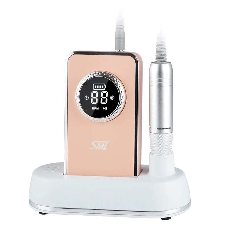 Professional High Speed 50000Rpm Portable Electric Rechargeable Nail Drill Machine