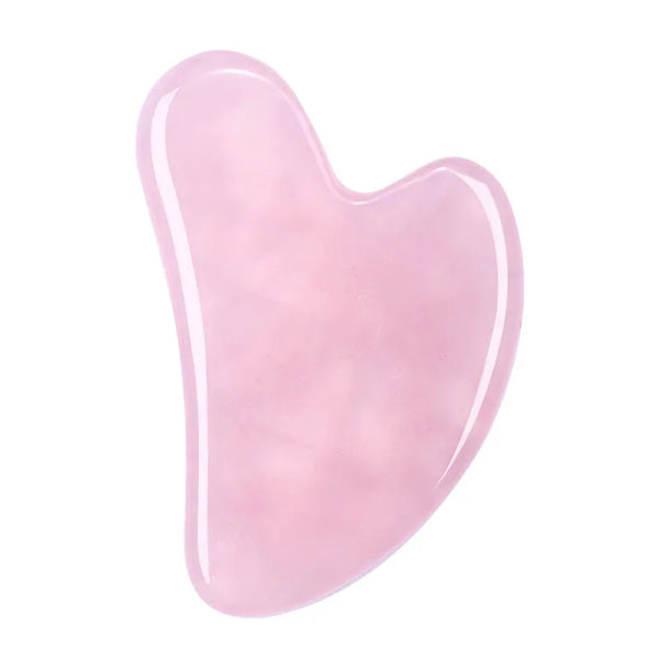 Natural Crystal Gua Sha Tool and Jade Roller Facial Massager, 15 Styles