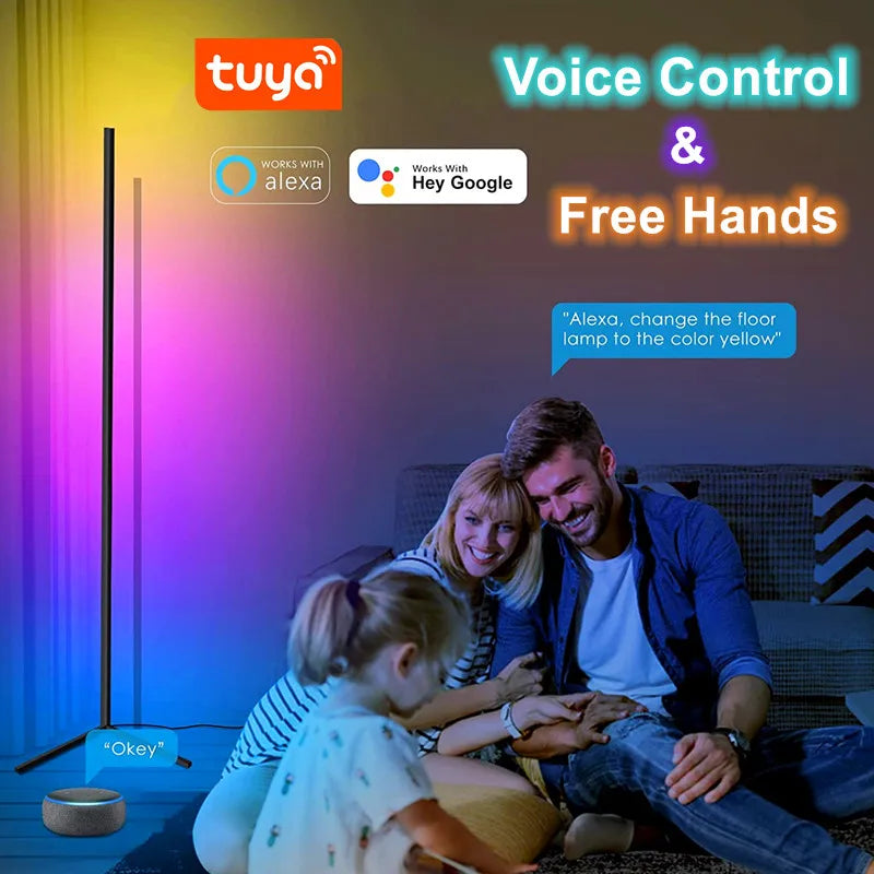 Buy Smart App Control Wifi Rgb Color Changing Mood Lighting Ambient Light Led Smart