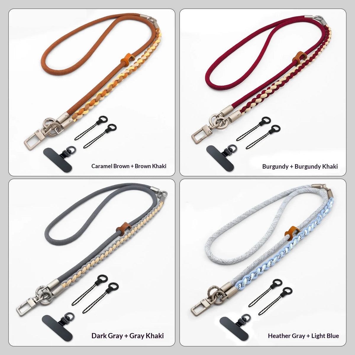 3-in-1 Crossbody Shoulder Neck Strap Phone Lanyard Women-High-End Anti-Theft Adjustable