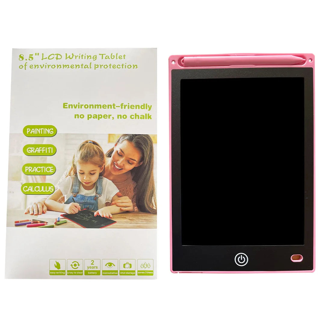 8.5 Inch 10 Inch 12 Inch LCD Writing Board Memo Pads Style Children'S Digital Electronic