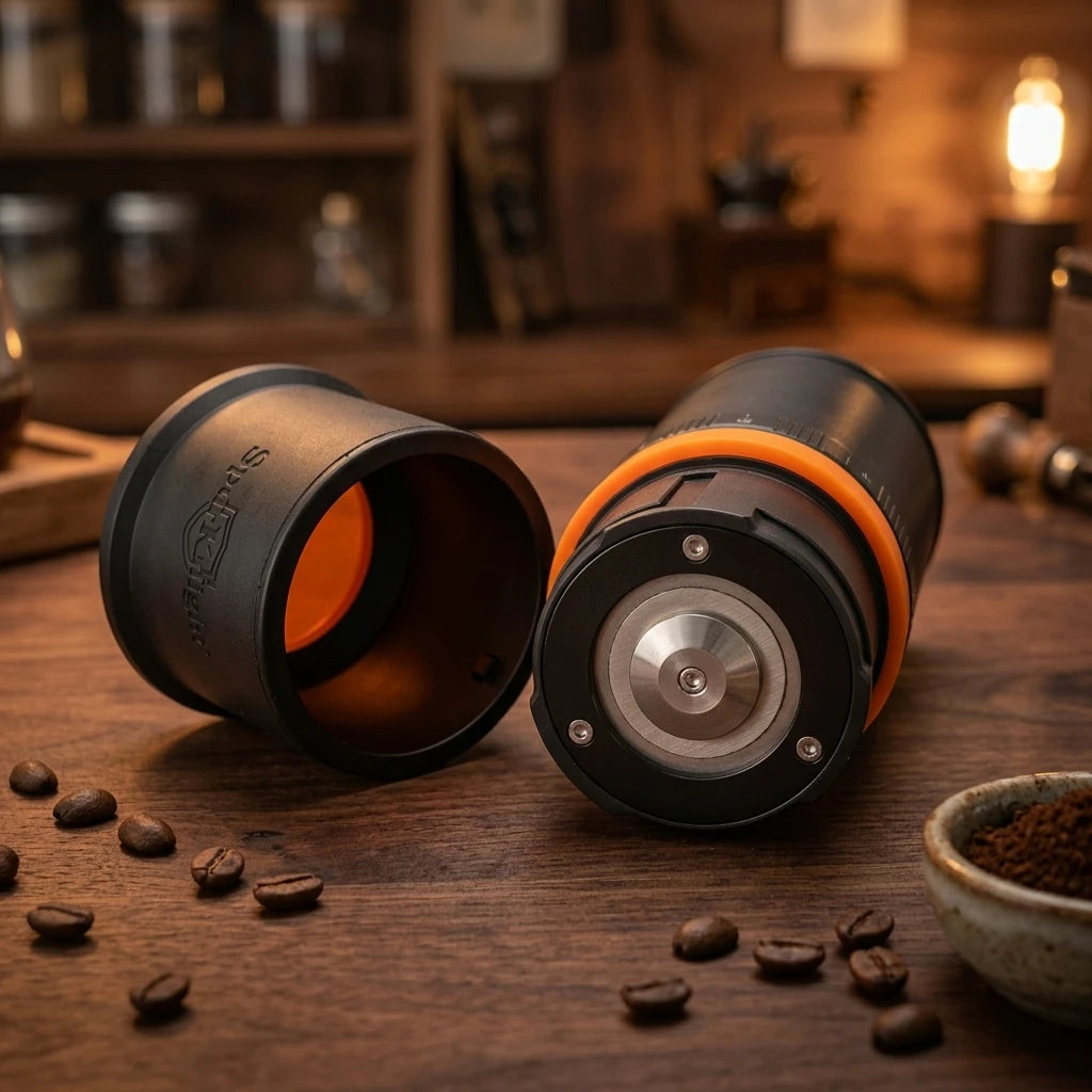 High-End All-Metal Material 6000mAh Electric Portable Coffee Grinder USB Rechargeable