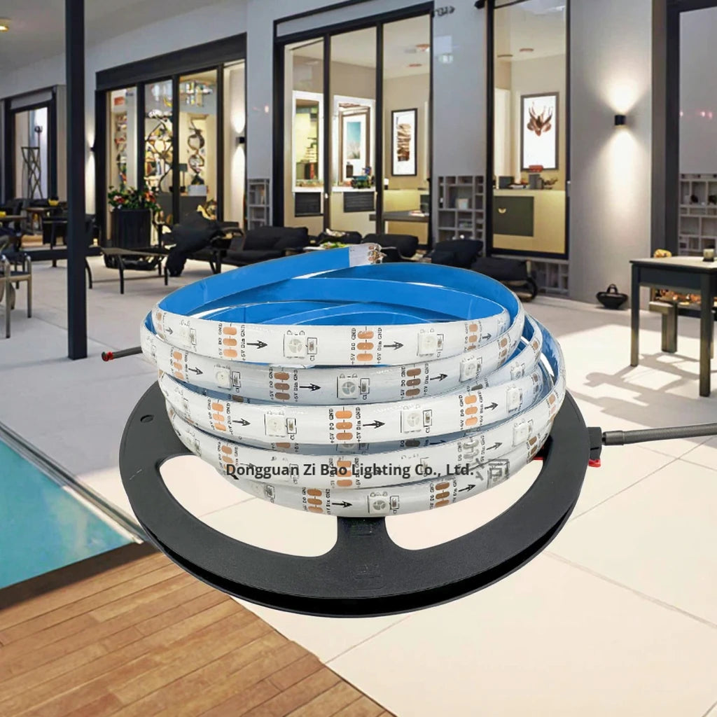 Smart RGB LED Strip Lights Flexible Color Changing Tape Light with Remote & Music Sync