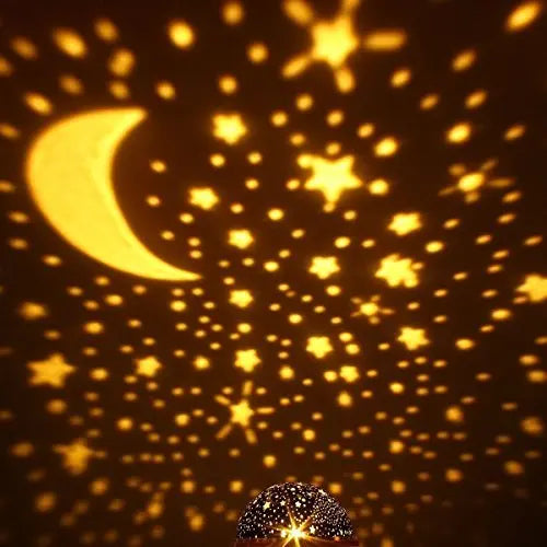 LED Starry Sky Projection Lamp Colorful Star Lighting 360 Degree Rotating Romantic Room