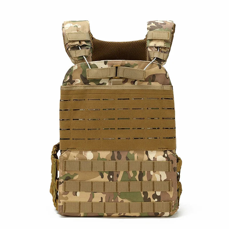 Customizable Men'S Fitness Training Vest Oxford Material Adjustable Weighted Vest