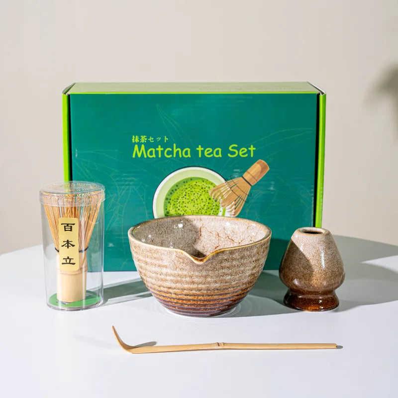Matcha Set Whisk -100 Pieces of Vertical Tea Whisk - Vertical Combination Tea Preparation