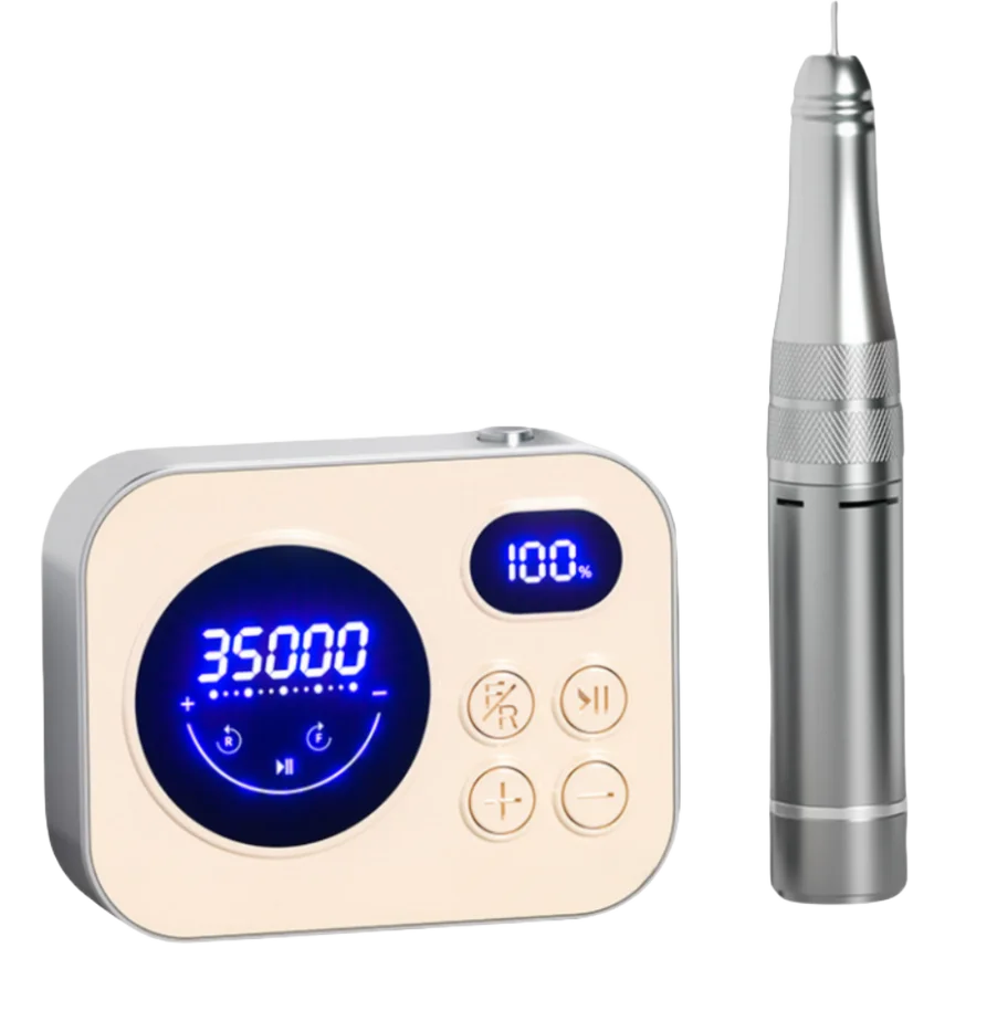 USB Portable Electric Nail Drill Machine Quiet and Smooth for Home Pedicure Work & Nail