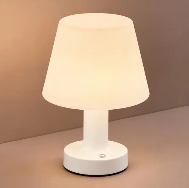 Led Touch Three Colors Night Light Bedroom Study Table Lamp Mushroom Lampshade