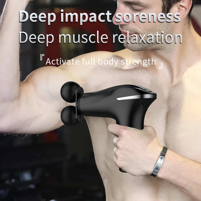 Massage Gun High Speed Strong Power Gun Massage Deep Muscle Relax Fascial Vibration