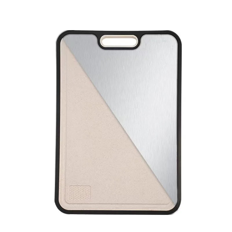 Titanium Kitchen'S Dual-Sided Anti-Mildew Antibacterial Cutting Board Pure Titanium Wheat
