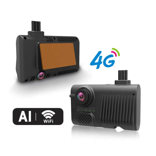 Fleet Dashcam 4G Lte Android Gps Wifi Adas Cmsv6 Car Dvr Camera Dash Cam Front Rear
