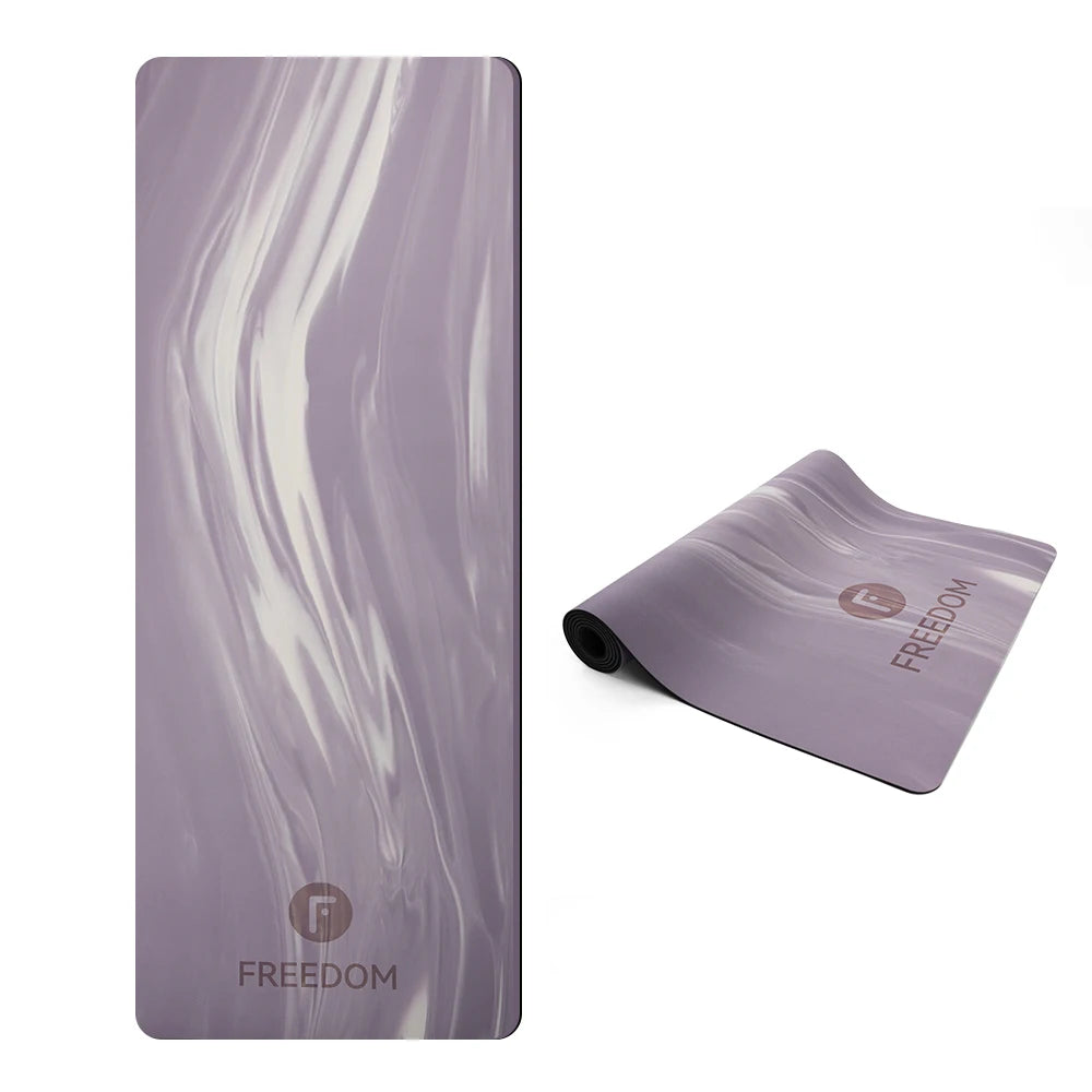 Eco-Friendly Yoga Mats Cushioned Feel for Fitness Class PU Rubber Yoga Mat, Yoga Mats