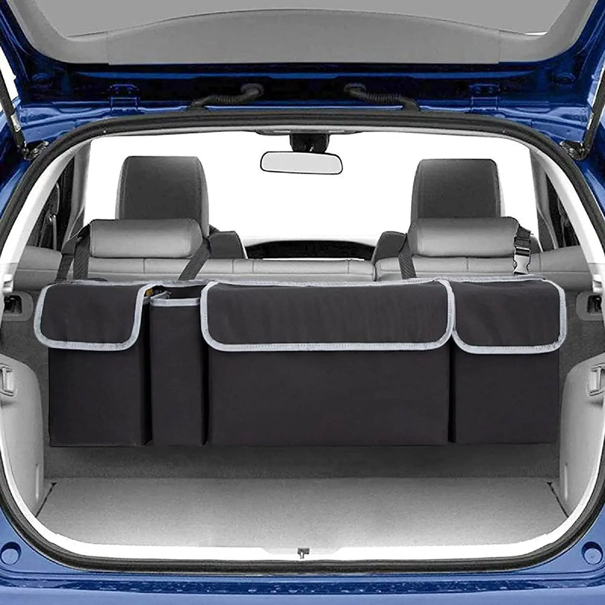 Backseat Hanging Organizer Car Organizer With 8 Large Storage Bag for SUV Trunk Space
