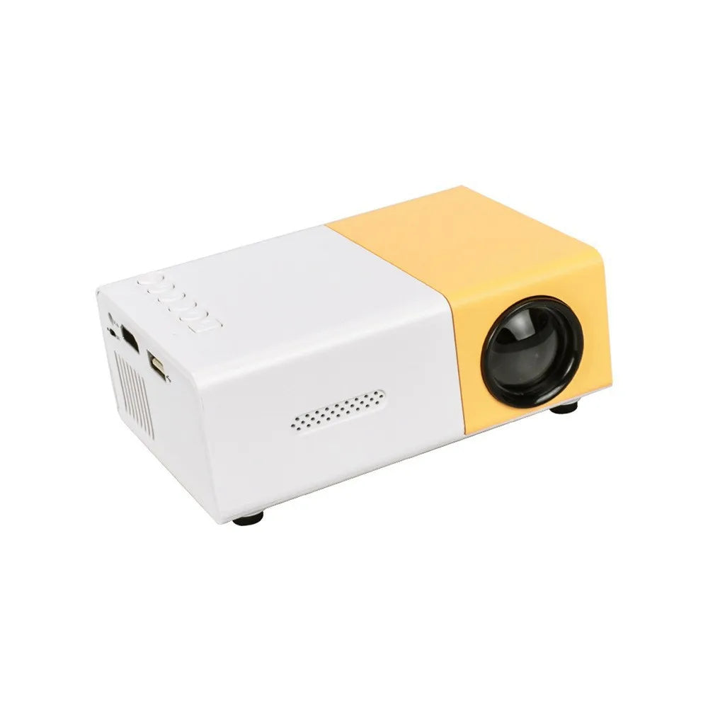 CatVision YG300 1080P Mini Projector 100 ANSI Lumens LCD LED 1500:1 Contrast 1GB RAM/6G
