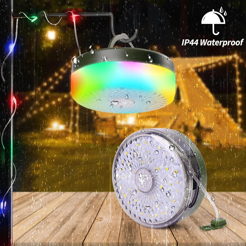 Multifunction LED Outdoor Camping Light Decorative Lamp Camping Lantern Rechargeable