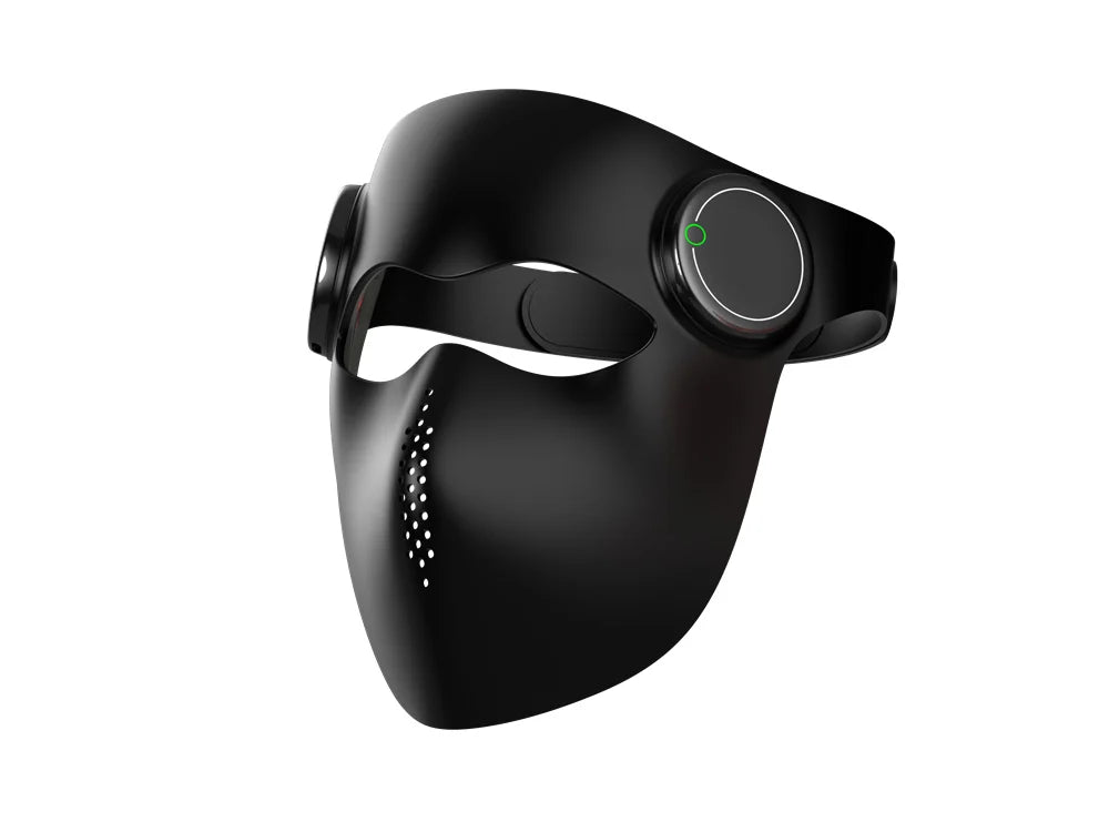 Wireless LED Face Mask with Red and Infrared Light Modes, 9 Colors